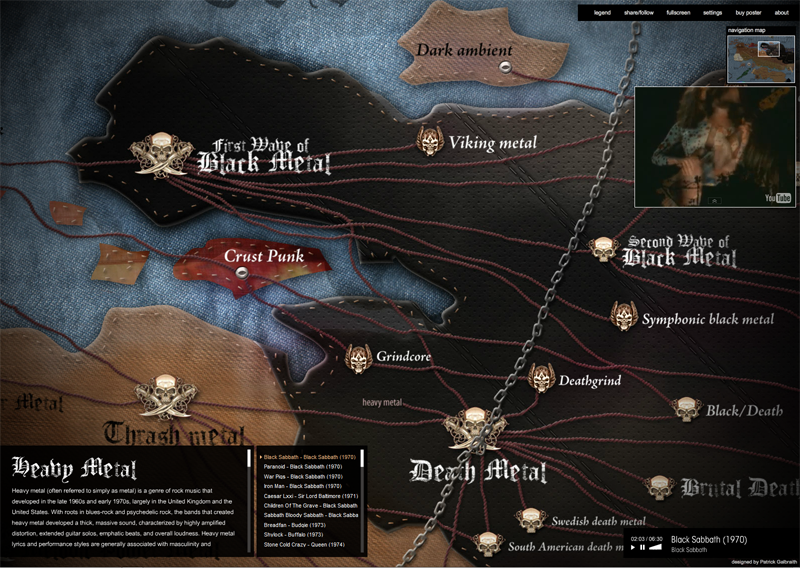 Map Metal
